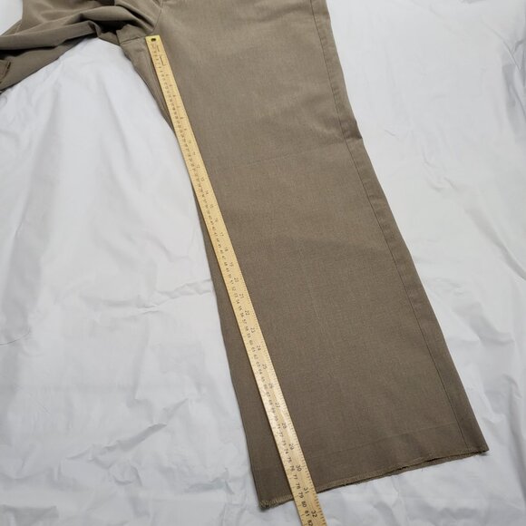 Old Navy Dress Pants Essential Stretch Womens Size 18 At Waist Raw Hem Pockets - Picture 12 of 16